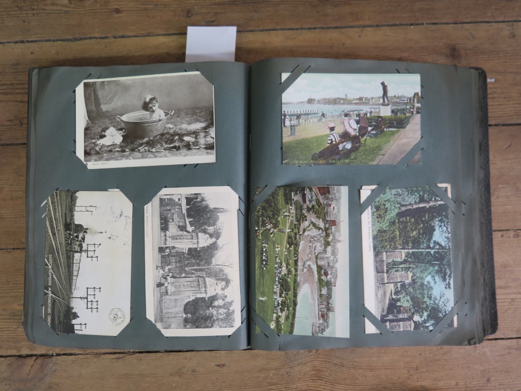 An album of postcards, including portraits, topographical and comic - Image 3 of 3