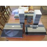 Bang and Olufsen Beogram 4500 turntable, Beocord 4500 tape machine, Beomaster 4500 amplifer,