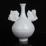 Colin Pearson (British, 1923-2007) Bottle Vase with 'Wings', circa 2000