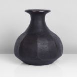 Janet Leach (American, 1918-1997) Cut-Sided Bottle Vase