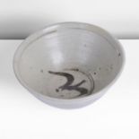 Bernard Leach (British, 1887-1979) Bowl with Bird, 1955