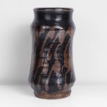 Hamada Shoji (Japanese, 1894-1978) Albarello Form Vase, 1960