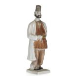 A Porcelain Figurine of a Man