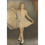 Girl with Ballet Shoes