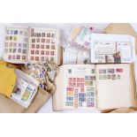 A COLLECTION OF 19TH CENTURY AND LATER BRITISH AND WORLD STAMPS to include penny reds