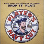 A COLLECTION OF ADVERTISING EPHEMERA to include two large Player's Navy Cut cigarettes commercial