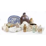 MISCELLANEOUS POTTERY AND PORCELAIN to include a late 18th / early 19th century Belcher & Co