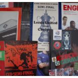 FOOTBALL MEMORABILIA and automobile posters to include Rover