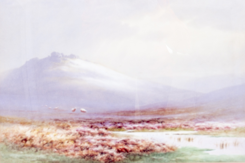 CHARLES BRITTAN 'Highland scene', watercolour 36cm x 52cm