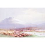 CHARLES BRITTAN 'Highland scene', watercolour 36cm x 52cm