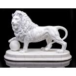 A 200 YEARS ROYAL DOULTON PRESTIGE 'The Lion's Mound', HN5747, limited edition 9/1000 with its