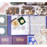 A COLLECTION OF ANTIQUE AND LATER COINS AND BANK NOTES