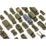 A COLLECTION OF DINKY AND DINKY SUPERTOYS MILITARY VEHICLES