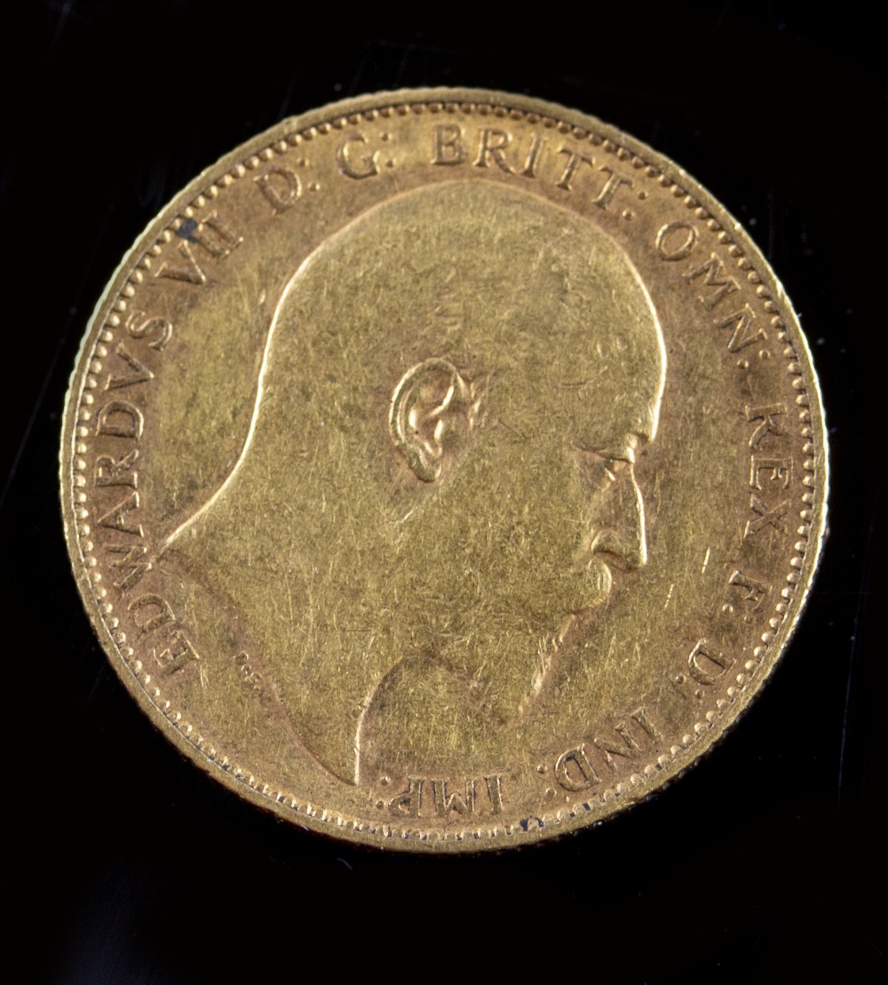 AN EDWARD VII SOVEREIGN dated 1903 - Image 2 of 2