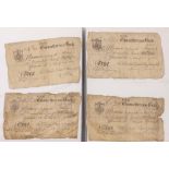 19TH AND EARLY 20TH CENTURY ENGLISH BANK NOTES to include Gloucester Old Bank £1 notes and one