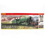 A HORNBY 'FLYING SCOTSMAN' ELECTRIC TRAIN SET R1039 and a Hornby high speed train set