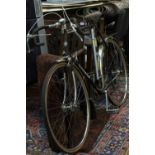 A DAWES GALAXY GENTS BICYCLE with Brookes leather saddle and Weinmann brakes , 23" frame