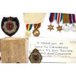A COLLECTION OF WORLD WAR II EPHEMERA relating to W Gordon Scott, Military related photographs