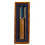 THREE SIGNED CRICKET BATS Surrey County squad 1996 mounted and framed, a Gray-Nicolls bat signed