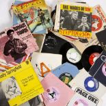 A COLLECTION OF APPROXIMATELY 150 SINGLES, EP'S AND 78'S to include Beatles Live at Shea Stadium