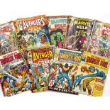 A LARGE QUANTITY OF COMICS to include Star Wars, Avengers, Fantastic Four, The Hulk, Batman,