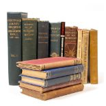 A SMALL COLLECTION OF BOOKS relating to Microscopy and Astronomy to include BHRENS Guide to the