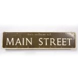 OXFORDSHIRE STREET SIGN 'Main Street', 99cm