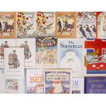 A COLLECTION OF CHILDREN'S BOOKS by Raymond Briggs, mainly first editions, together with books