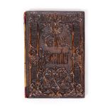 'THE PREACHER' illustrated by Owen Jones, Longman & Co London 1849, with carved oak Gothic style