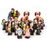 TWENTY ROYAL DOULTON DICKENS FIGURES to include 'Artful Dodger', 'Tiny Tim', 'Uriah Heep', 'Bill