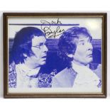 SIGNATURES AND PHOTOGRAPHS RELATING TO THE 'CARRY ON' FILMS to include: Sid James, Jim Dale,