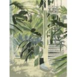 Eileen Hogan (British 1946) 'Palm House' lithographic print title and signature to margin framed and