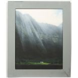 Alexander Heston Konigssee oil on canvas signature to verso framed, 61cm x