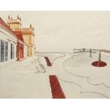 Farah Jackson (20th Century) 'Ducru Beaucaillou' etching in colours, 26/150 edition, title and