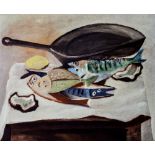 After Pablo Picasso Nature Morte aux Poissons collotype print printed from the original by Ganymed