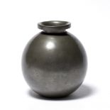 Svenskt Tenn Pewter vase circular form factory marks to base 16cm high