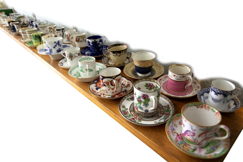 Collection of coffee cans and saucers to include Royal Worcester, Royal Doulton etc - Image 2 of 2