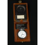 A NAVIGATION MASTER DECK WATCH BY HAMILTON, for the Ministry of Defence, Hydrographic Dept. c. 1942,