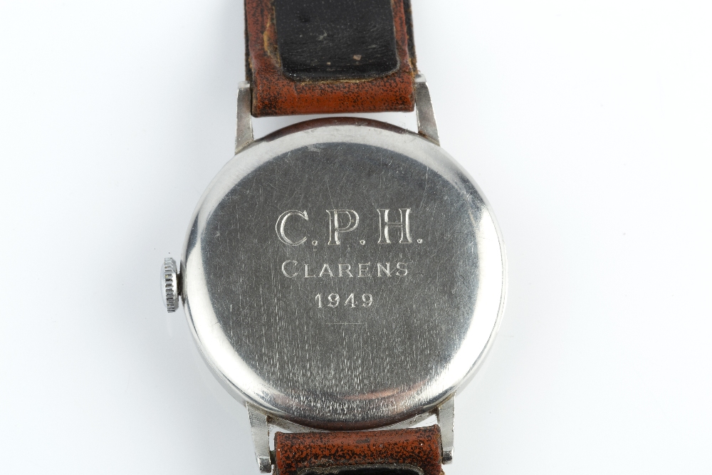 A STAINLESS STEEL CHONOMÈTRE WRISTWATCH BY OMEGA, REF. 2364-6, CAL. 30 T2 RG MOVEMENT, the - Image 5 of 5