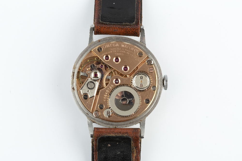 A STAINLESS STEEL CHONOMÈTRE WRISTWATCH BY OMEGA, REF. 2364-6, CAL. 30 T2 RG MOVEMENT, the - Image 2 of 5