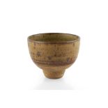 Joanna Constantinidis (1927-2000) Tea bowl impressed potter's seal 8.7cm high, 11.2cm diameter.