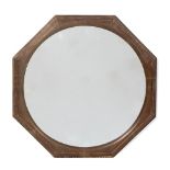 Hugh Birkett (1919-2002) Mirror oak, octagonal 35cm across. Provenance: Geoffrey H.Alpe; thence by