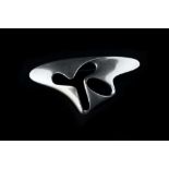 Henning Koppel (Danish, 1918 - 1981) for Georg Jensen Silver 'Amoeba' brooch signed and stamped '