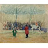 Murray Urquhart (1880-1972) The Circus signed (lower right) watercolour 37cm x 46cm.