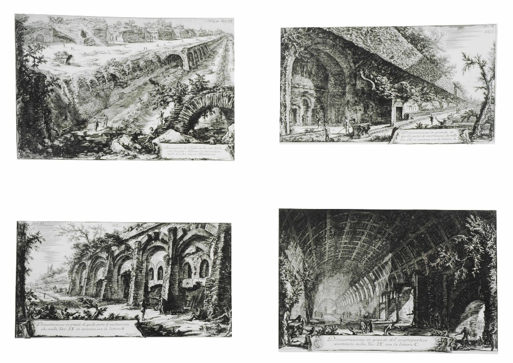 GIOVANNI BATTISTA PIRANESI 'Antichita d'Albano e di Castel Gandolfo Descritte ed incise da - Image 10 of 10