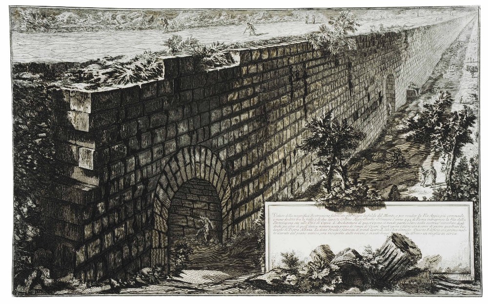 GIOVANNI BATTISTA PIRANESI 'Antichita d'Albano e di Castel Gandolfo Descritte ed incise da - Image 6 of 10