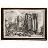 GIOVANNI BATTISTA PIRANESI 'Altra Veduta Del Tempio Della Sibilla in Tivoli', etching, 45 x 66cm