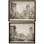 J.SW. MULLER AFTER GIOVANNI PAOLE PANNINI Ruins of Ancient Rome, engraving published by J Boydell,