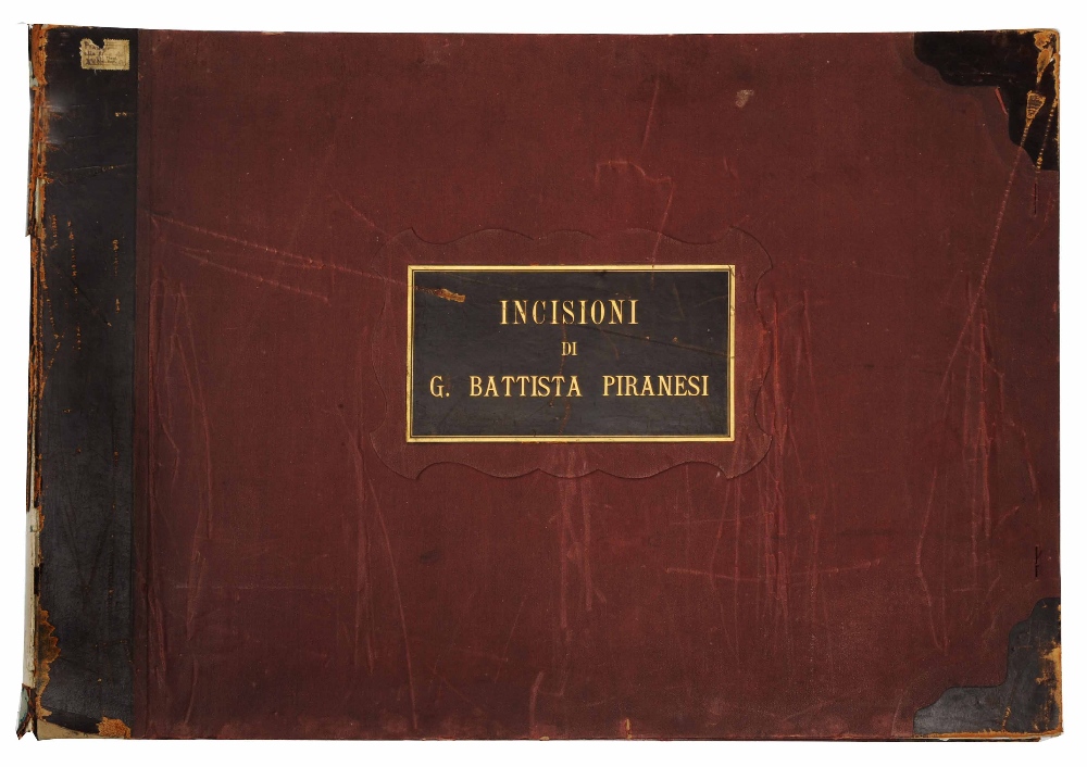 GIOVANNI BATTISTA PIRANESI 'Antichita d'Albano e di Castel Gandolfo Descritte ed incise da
