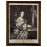 BERNARD BARON AFTER CARLO DOLCI 'At last divine Cecilia came, Inventress of the vocal frame',